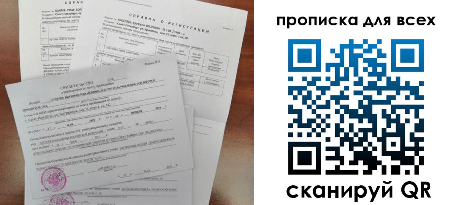 прописка поиск в Камешково